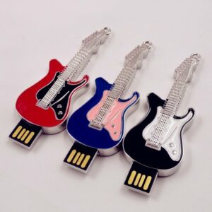 Creative Multicolor Personalized Creative Metal Guitar U Disk