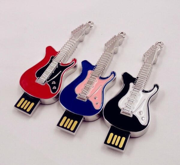 Creative Multicolor Personalized Metal Guitar U-Disk — Product Spotlight